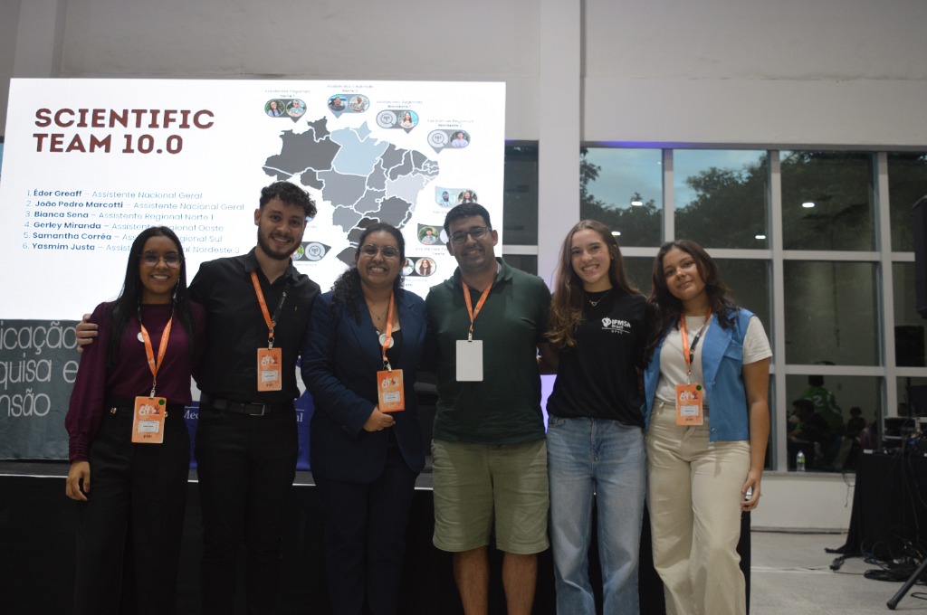 Gerley Adriano and IFMSA Brazil Scientific Team at National Assembly